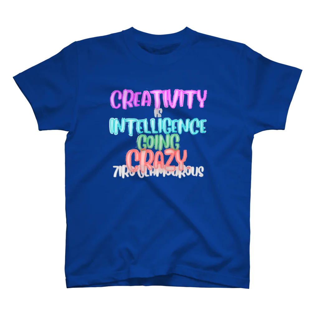 7IRO GLAMOUROUSのgoing crazy.＜バックロゴ白文字＞Tシャツ スタンダードTシャツ