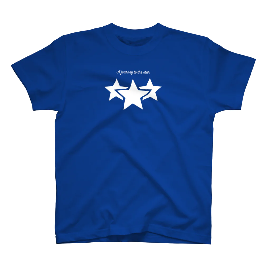 なー＠No.169のTHREE POINTS STARMAN × monstro コラボＴシャツ（濃色） Regular Fit T-Shirt