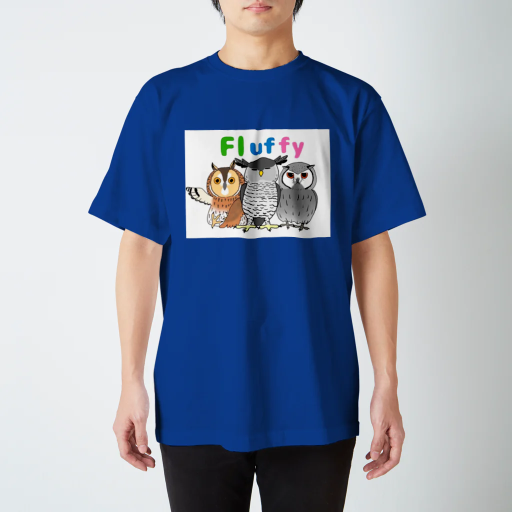 Fluffy FluffyのFluffy Fluffyロゴ Regular Fit T-Shirt