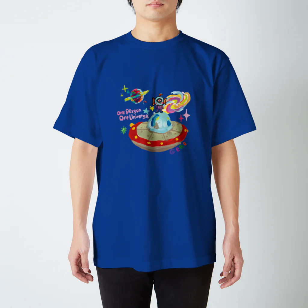 Gemo こうだともこのひとり一宇宙 Regular Fit T-Shirt