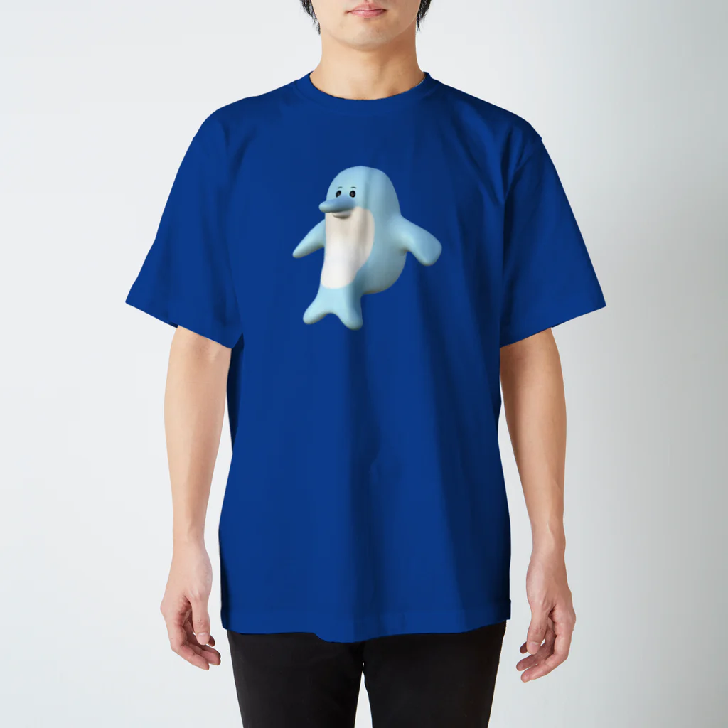 yukkeのイルカ（3D） スタンダードTシャツ