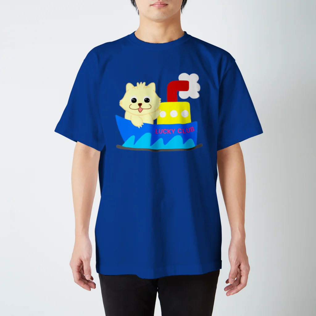 LUCKY CLUBの船乗りラッキーちゃん スタンダードTシャツ