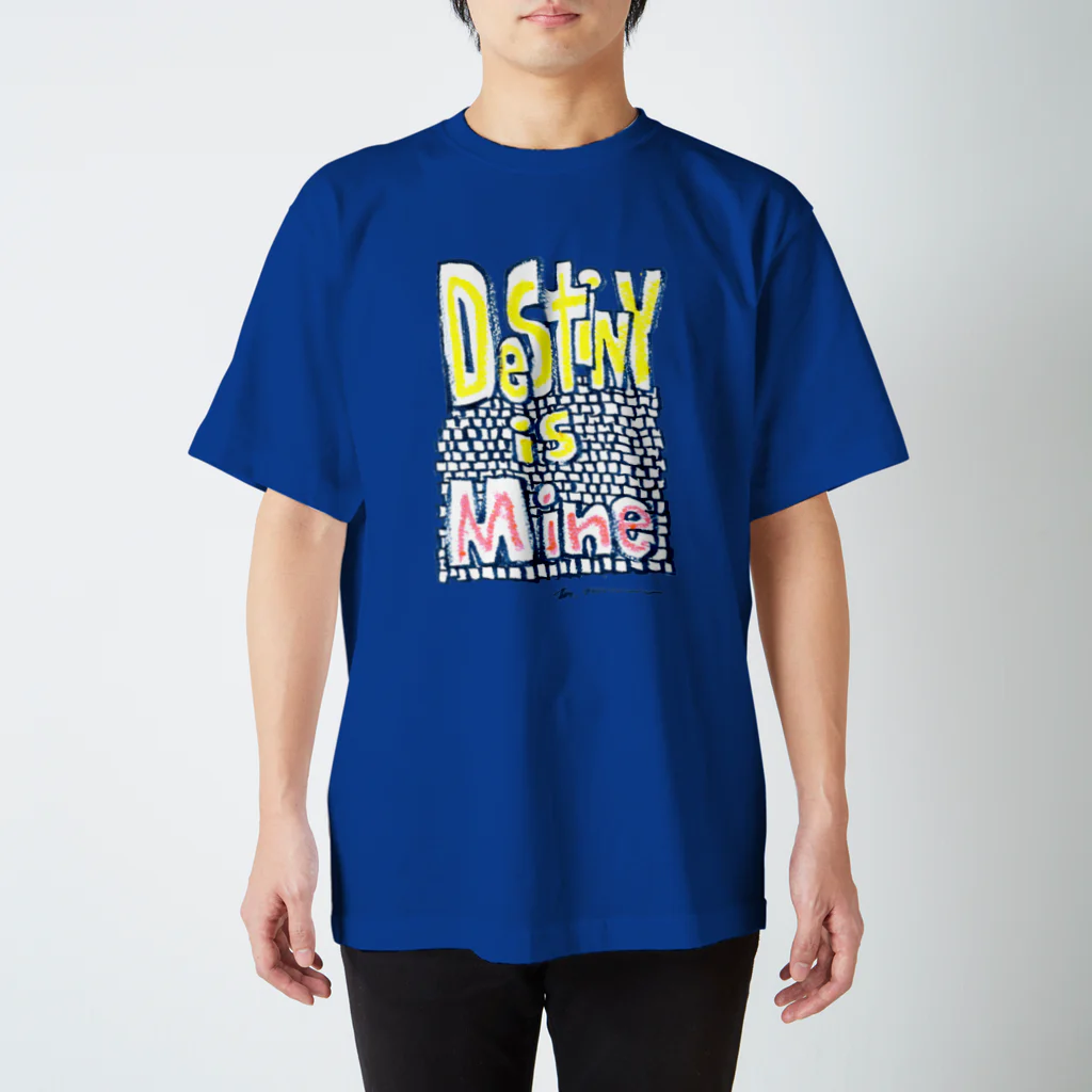 masahiro_minami_artのDESTINY IS MINE スタンダードTシャツ