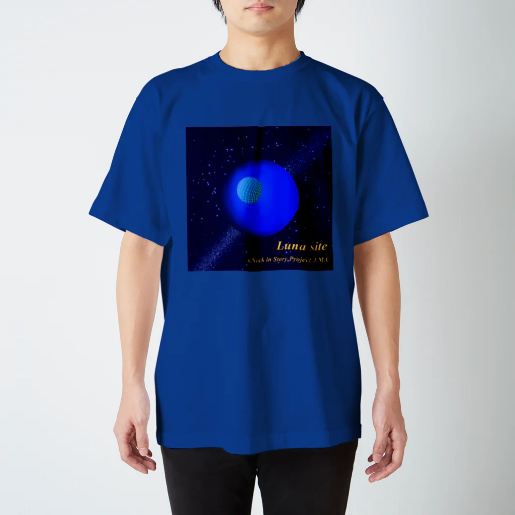 🌕朧月夜と紅茶時間☕️🫖のLuna site Regular Fit T-Shirt