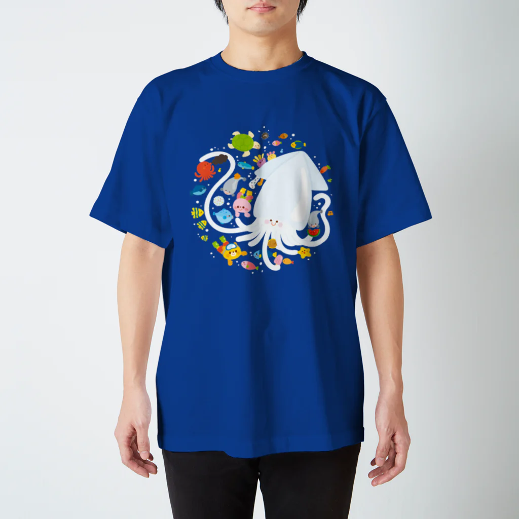 Illustrator イシグロフミカのうみ Regular Fit T-Shirt