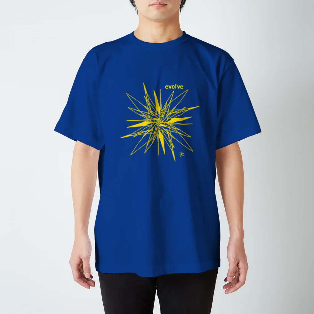 なで肩うさぎの美香堂のevolve スタンダードTシャツ