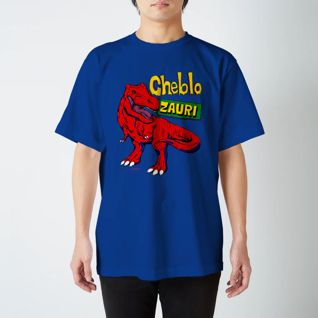 CHEBLOのZAURI △Red▼ スタンダードTシャツ