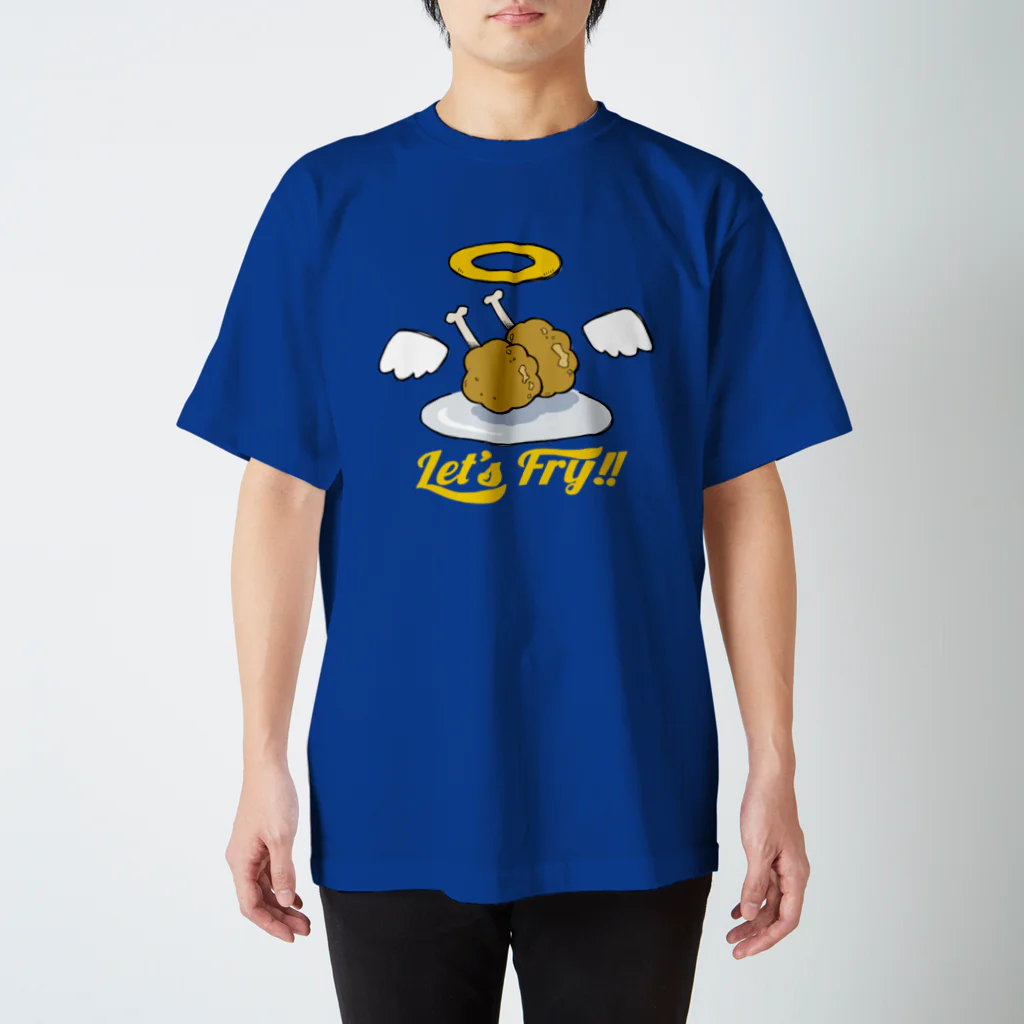 ききき ききのLet's Fry!! Regular Fit T-Shirt