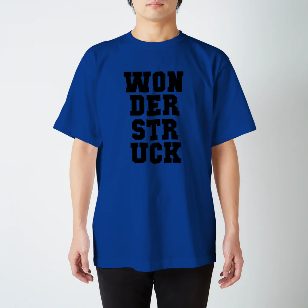 WONDERSTRUCK OFFICIAL WEB STOREのBLACK LOGO Regular Fit T-Shirt