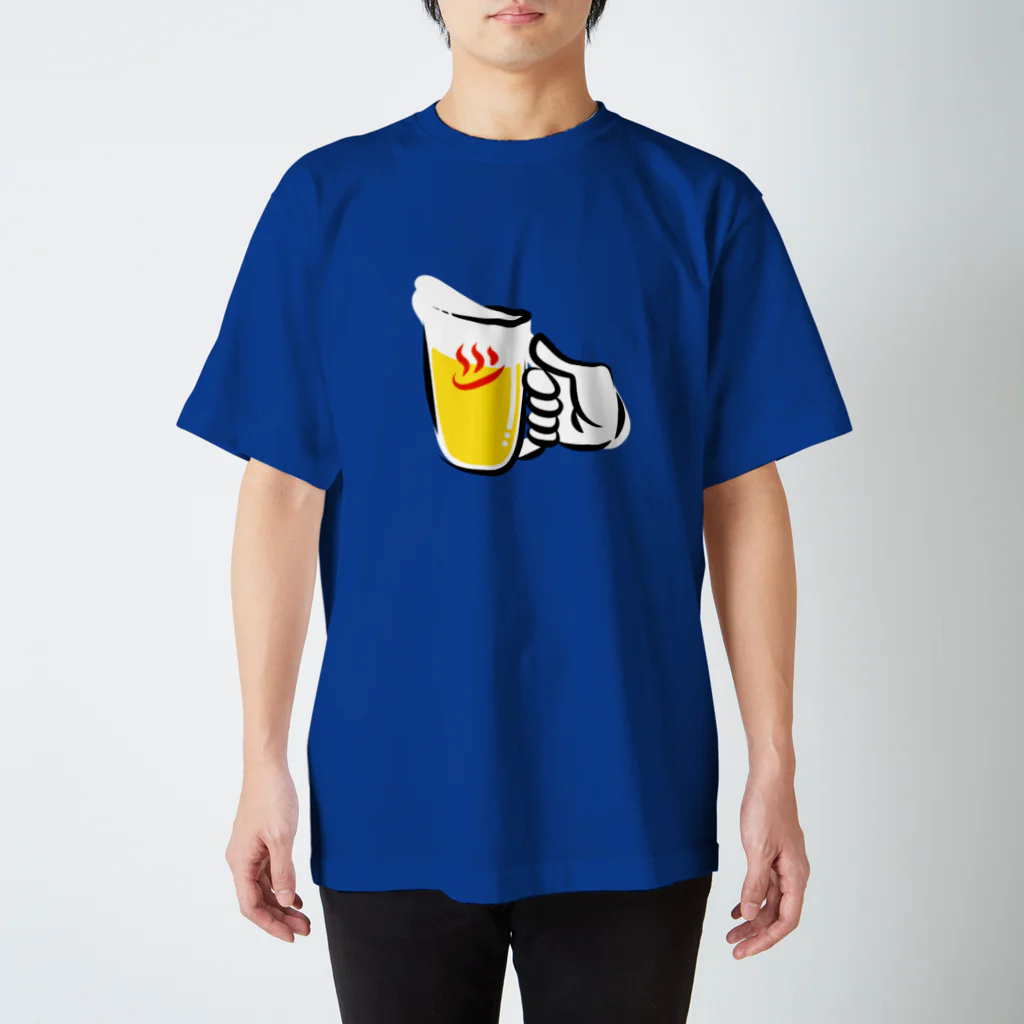 ウィンナー天国の湯上がりビールの会(温泉) Regular Fit T-Shirt
