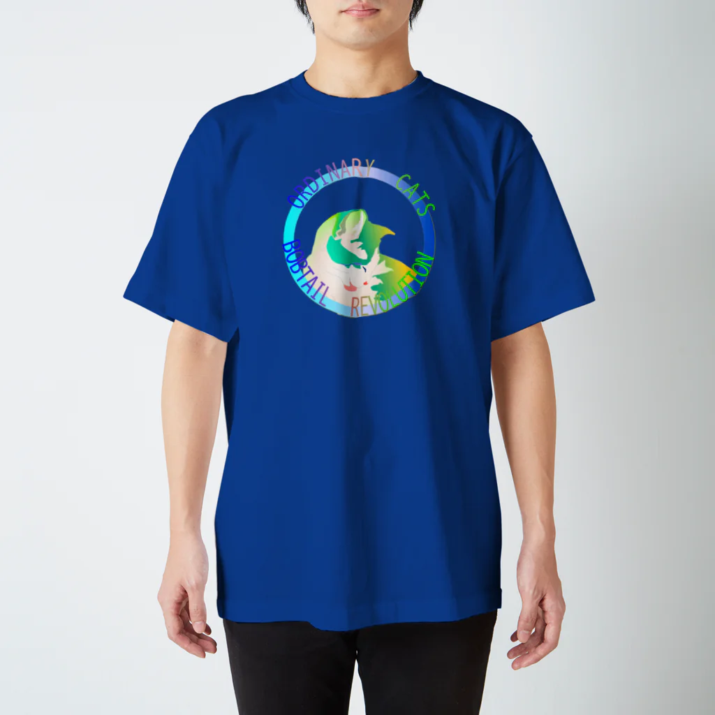 『NG （Niche・Gate）』ニッチゲート-- IN SUZURIのOrdinary Cats02h.t.(冬) スタンダードTシャツ