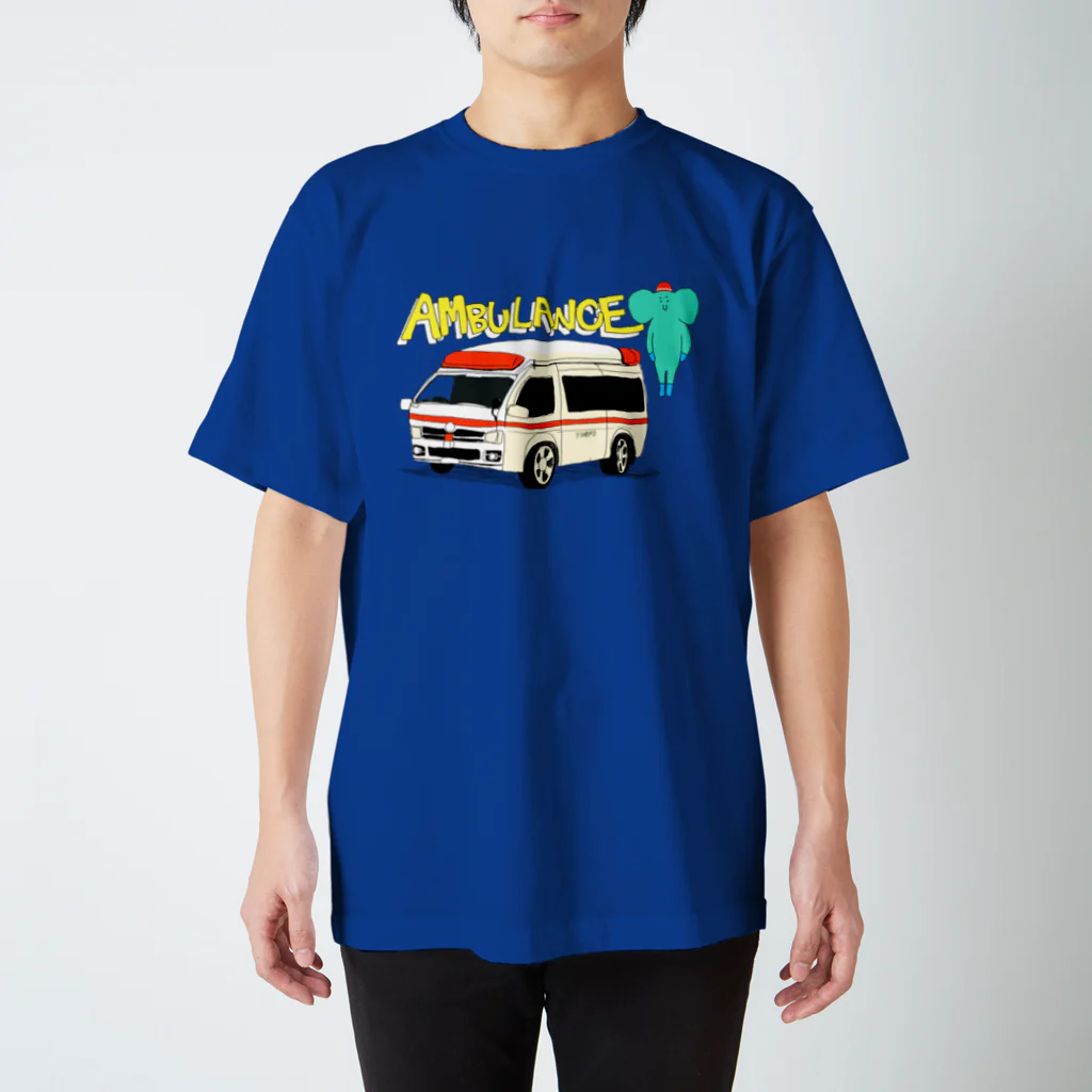 ヤングコーン市場のAmbulance 救急車Tシャツ スタンダードTシャツ