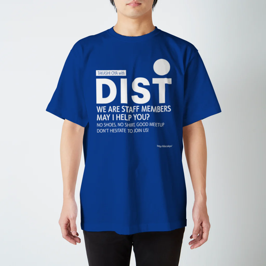 沖 良矢のDISTスタッフTシャツ（OYA ver.） Regular Fit T-Shirt