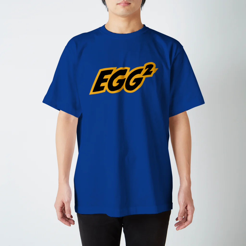 EGG²の"Royal Blue" EGG² Logo T-shirts スタンダードTシャツ