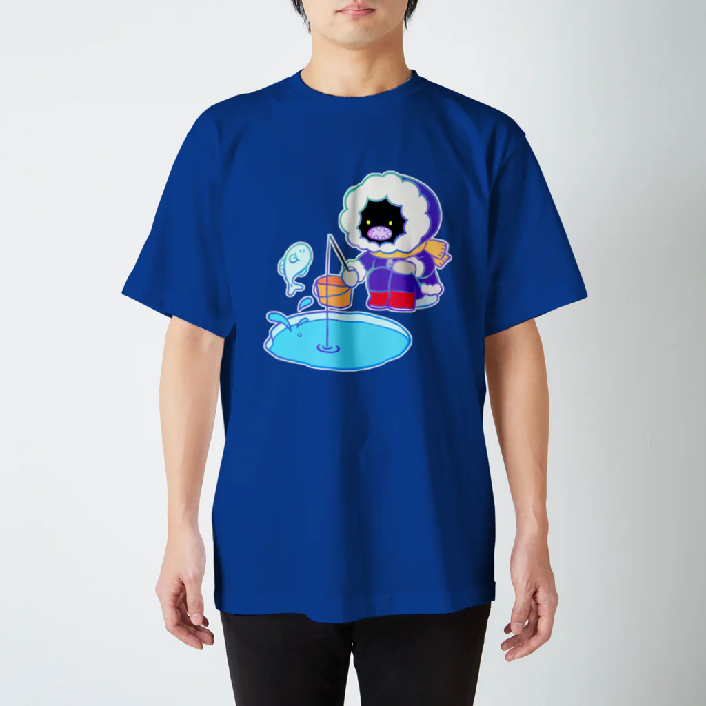 ハコモリストアの釣りに来た怪物ちゃん スタンダードTシャツ