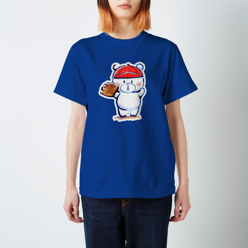 ぷわぷわぺこのピッチャーくまさん スタンダードTシャツ