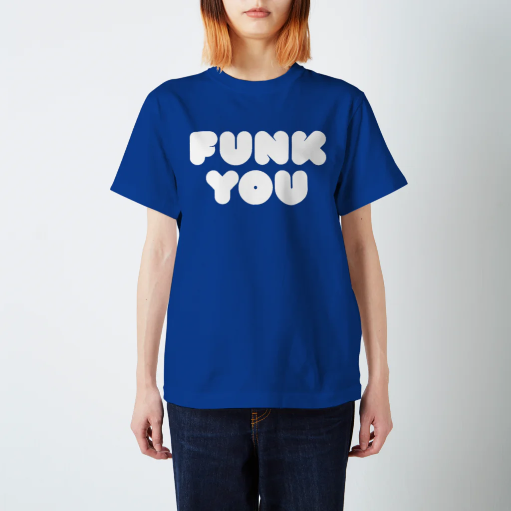 awのFUNK YOU T WHT スタンダードTシャツ