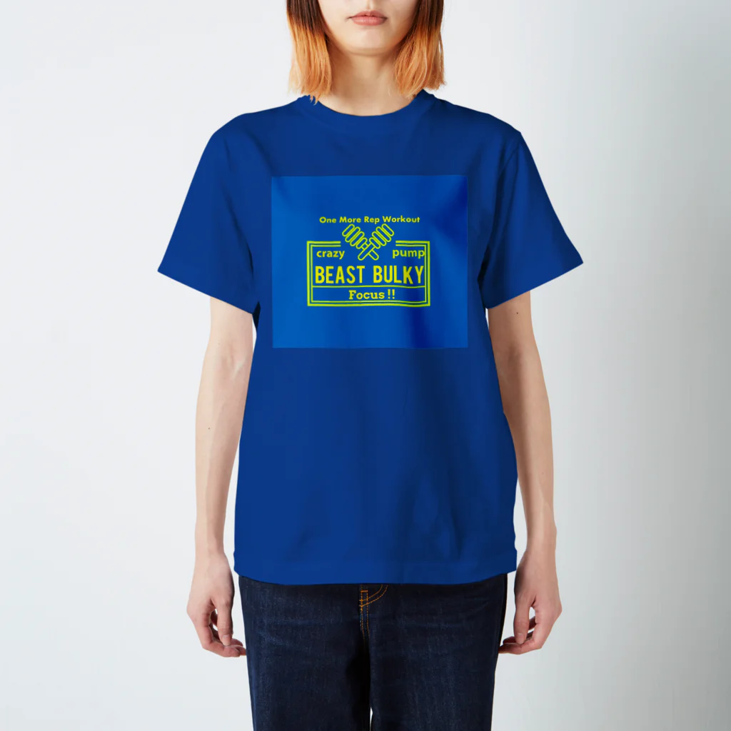 fitnessruiのBeast Bulky スタンダードTシャツ