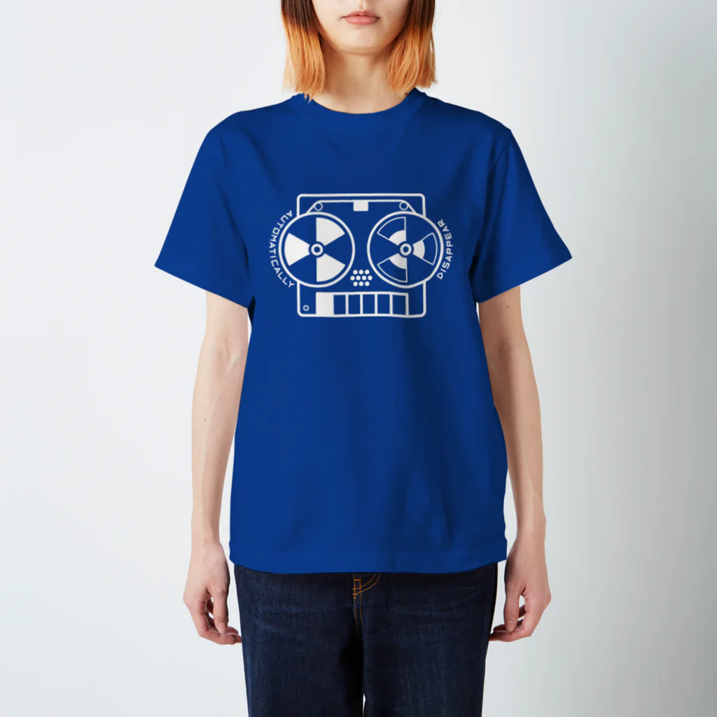 北風のゼリーのオープンリールテープレコーダー（白） Regular Fit T-Shirt