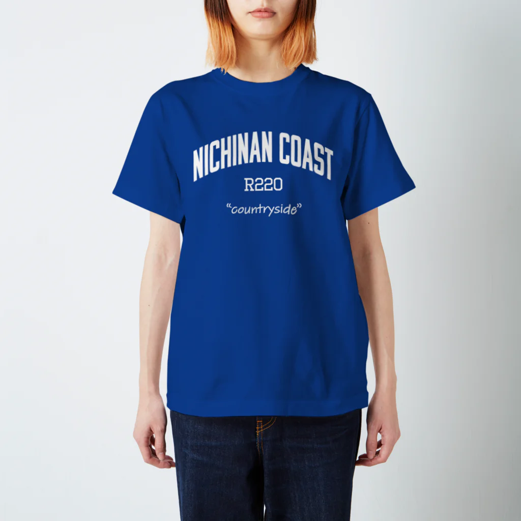 ミナミの日南海岸　Nichinan Coast WHITE スタンダードTシャツ