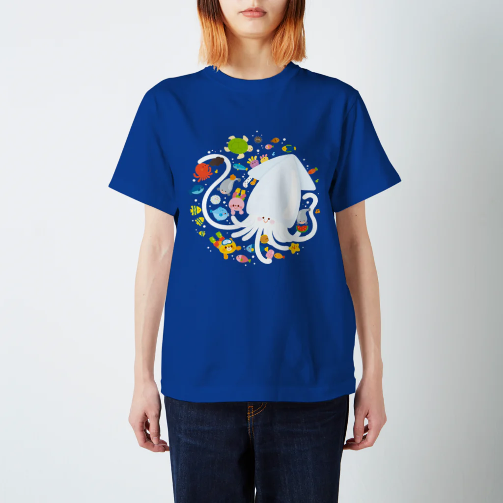 Illustrator イシグロフミカのうみ スタンダードTシャツ