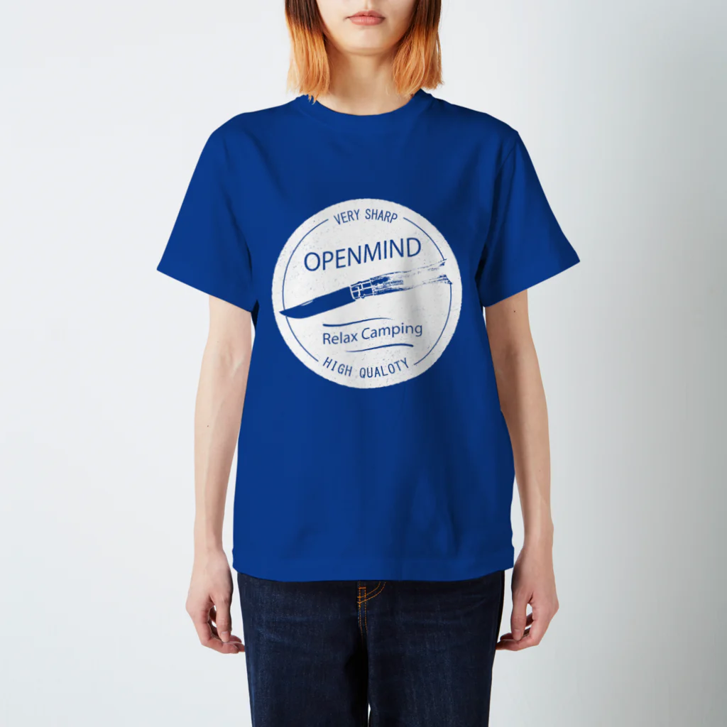 Too fool campers Shop!のKnife(白文字) Regular Fit T-Shirt