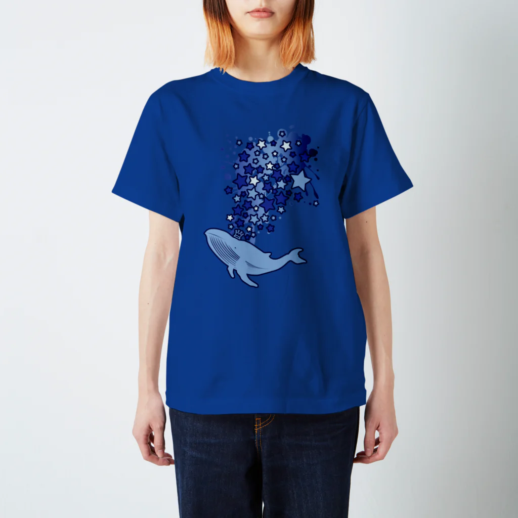 AURA_HYSTERICAのWHALE_OF_A_TIME スタンダードTシャツ