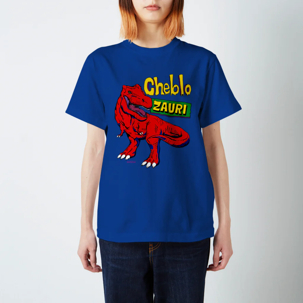 CHEBLOのZAURI △Red▼ スタンダードTシャツ