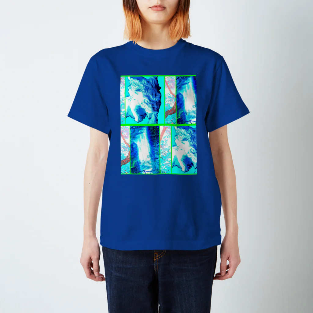 pinkyのラインスタイル Regular Fit T-Shirt