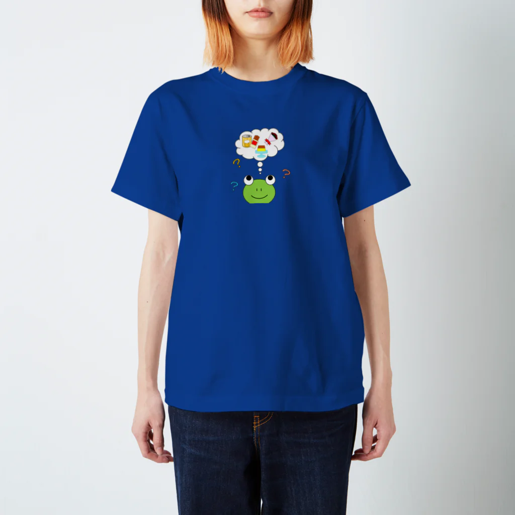 🐸かえるさんと仲間たち🐸のかえるさんパパのショッピング Regular Fit T-Shirt