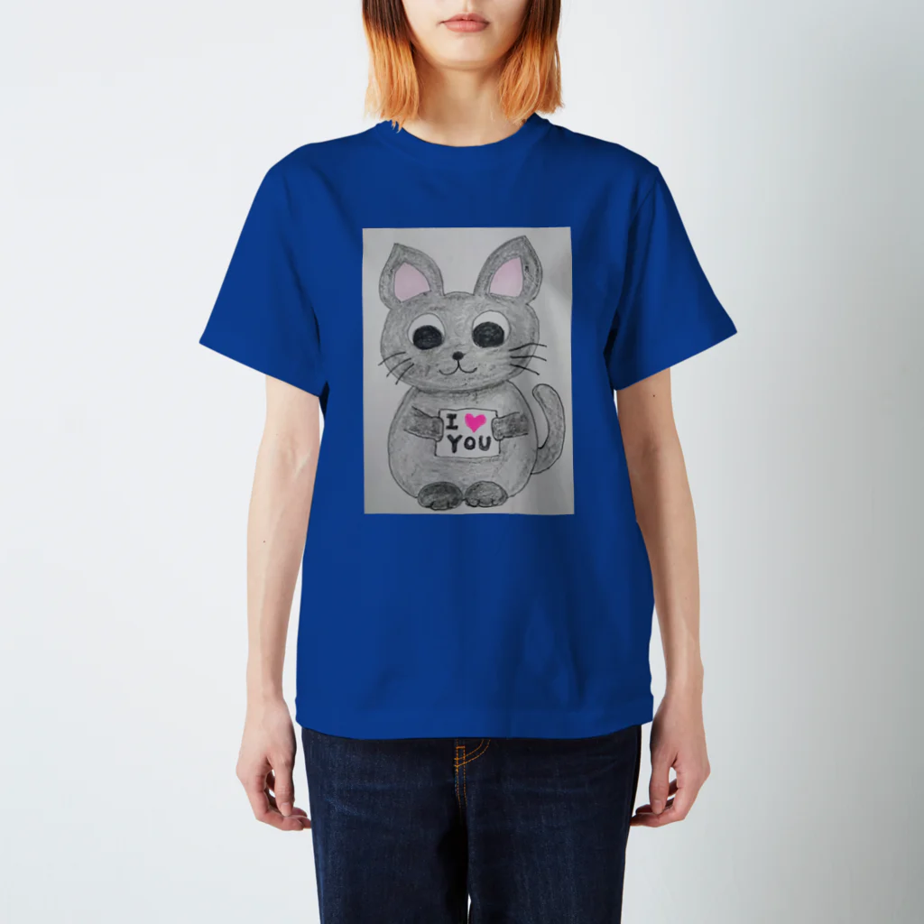 碧翠（こうすい）の猫のみーにゃん Regular Fit T-Shirt