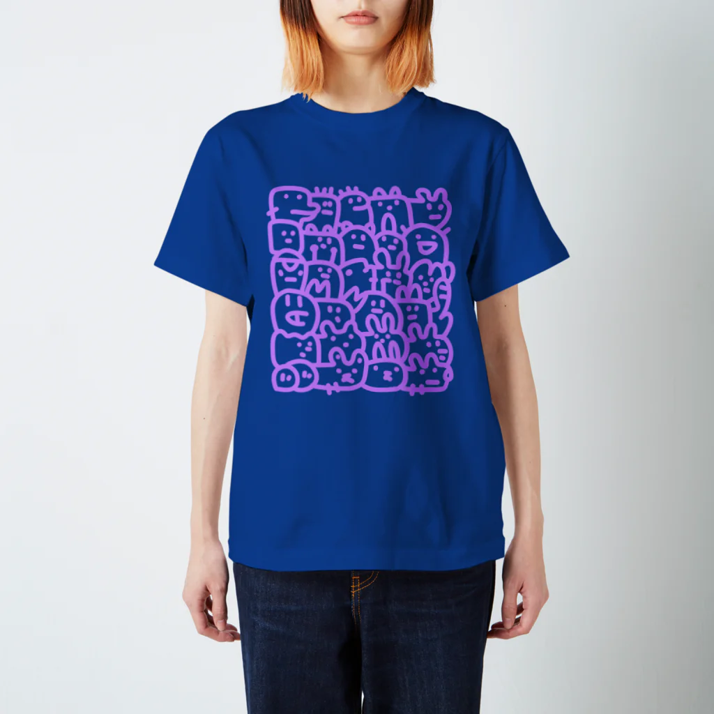 Msto_market a.k.a.ゆるゆる亭のすし詰めくん スタンダードTシャツ