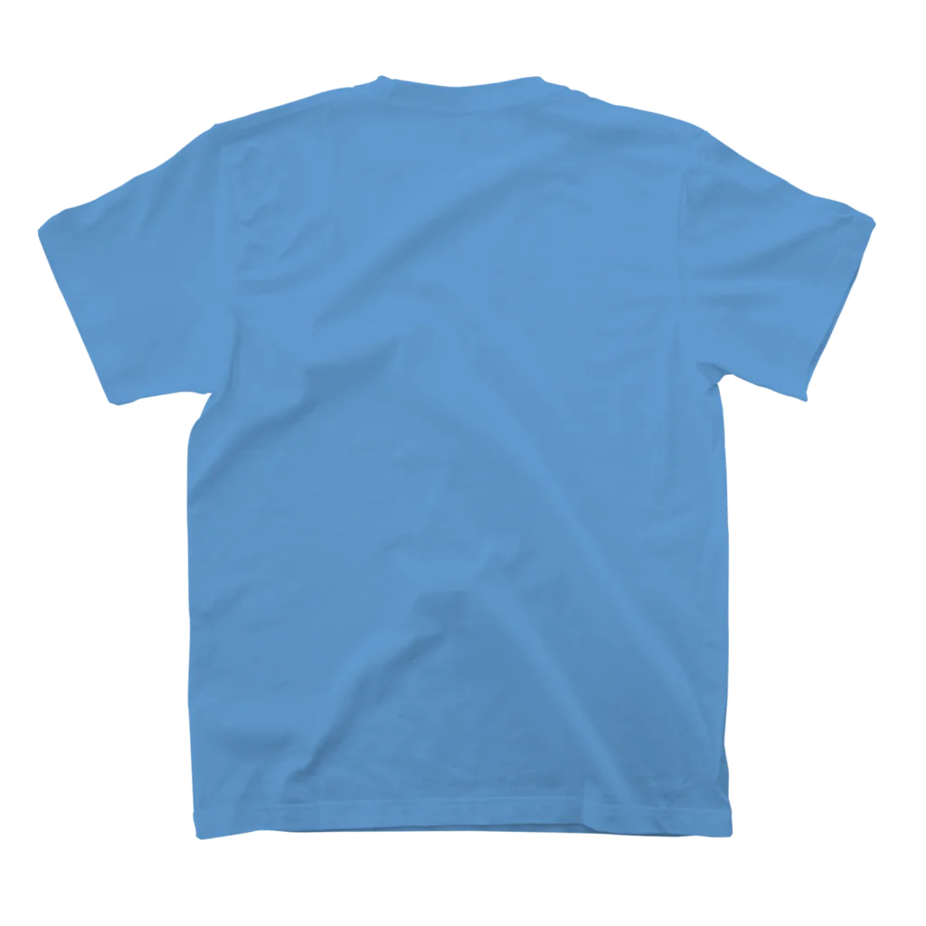 Airy BlueのColors of Shetland sheepdog　日本語ロゴVer. スタンダードTシャツの裏面