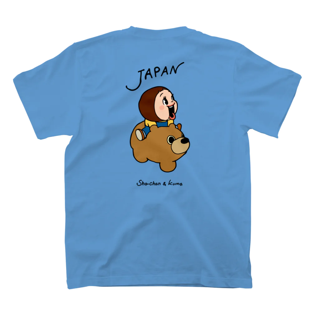 AKIRAMBOWのSHO-CHAN & KUMA /  JAPAN スタンダードTシャツの裏面