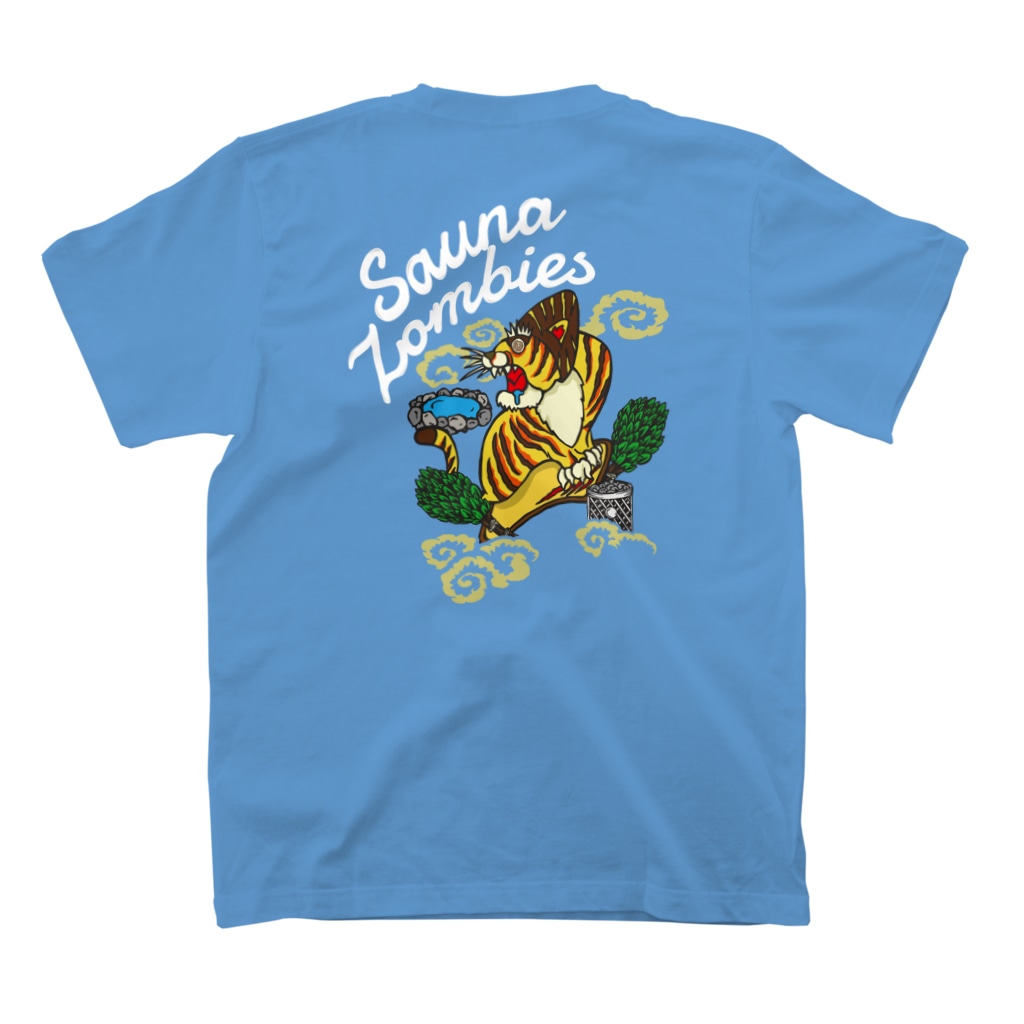 SAUNA ZOMBIESのSAUNA ZOMBIES-Giddy Tiger T- Regular Fit T-Shirtの裏面