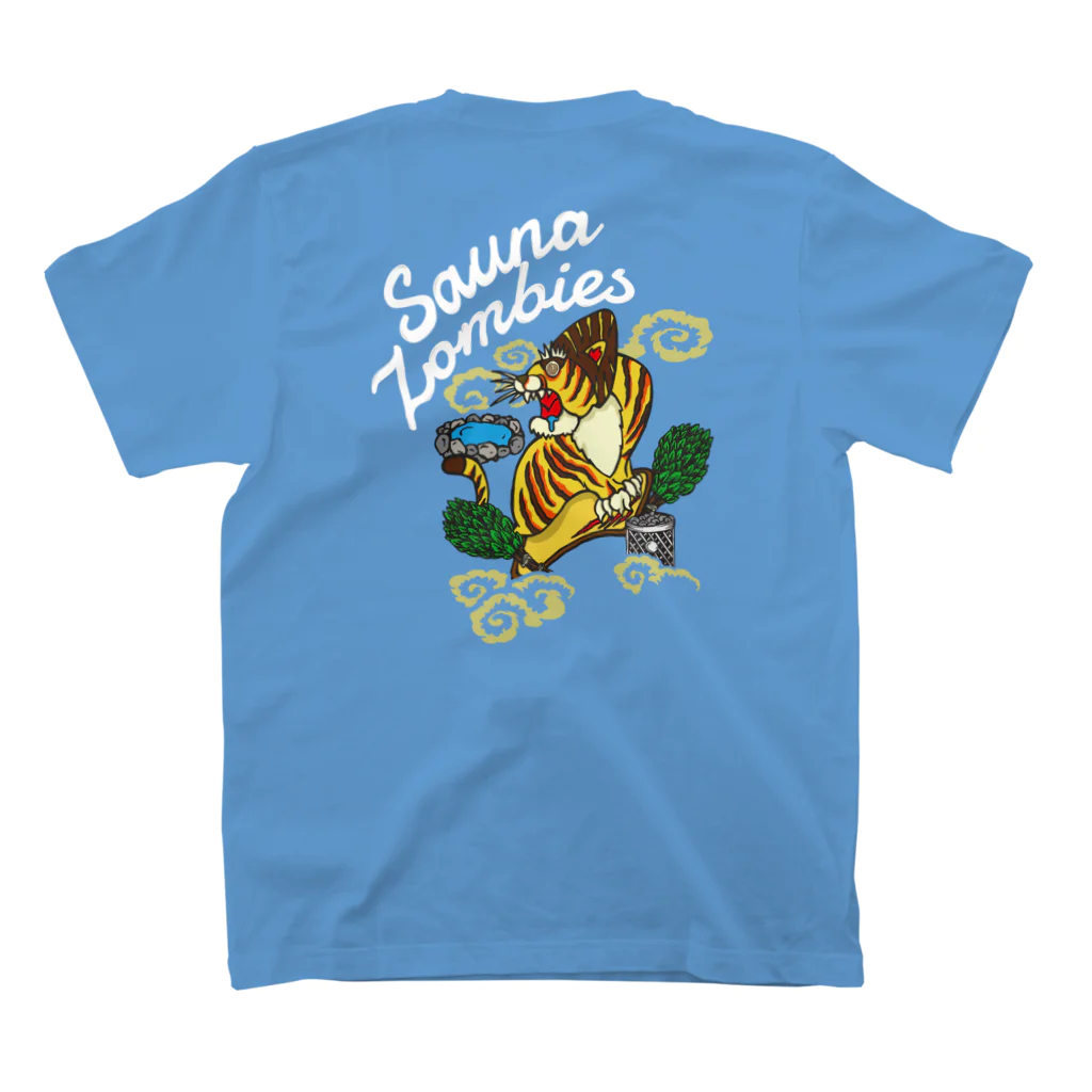 SAUNA ZOMBIESのSAUNA ZOMBIES-Giddy Tiger T- スタンダードTシャツの裏面
