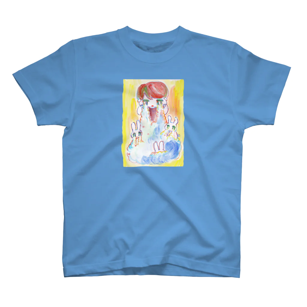 うさぎちゃんアイランドのうさぎちゃんと泣く スタンダードTシャツ