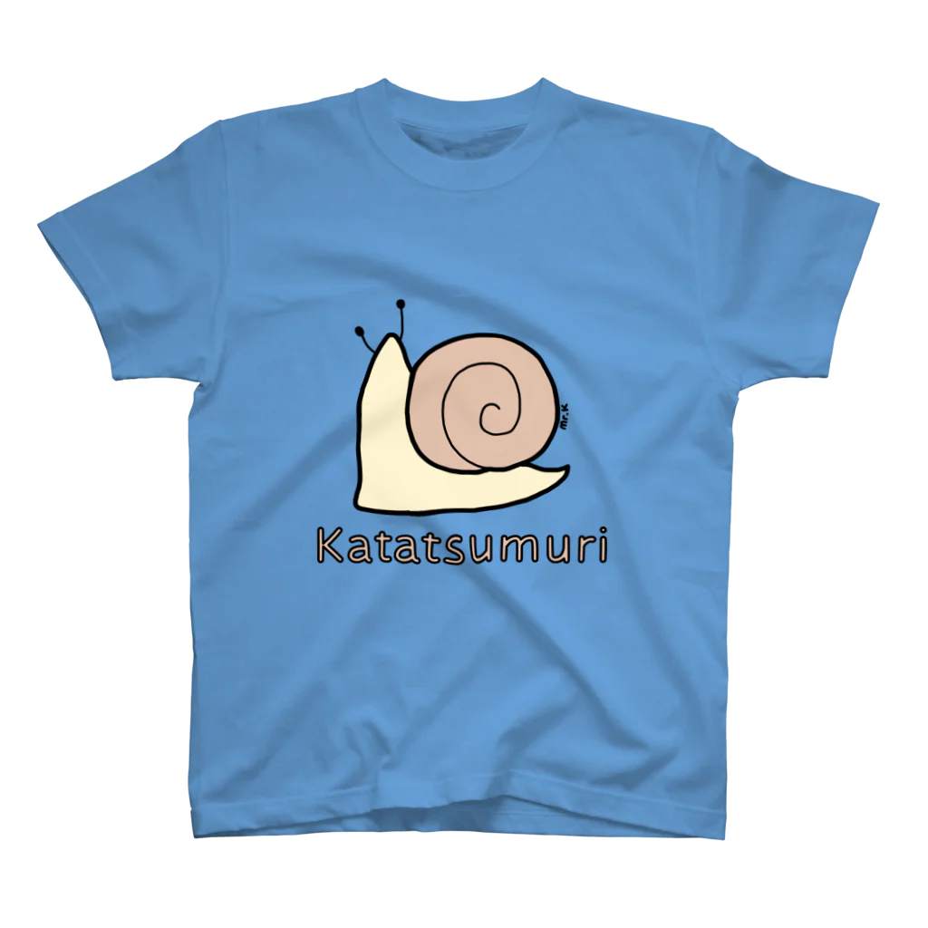 MrKShirtsのKatatsumuri (カタツムリ) 色デザイン スタンダードTシャツ