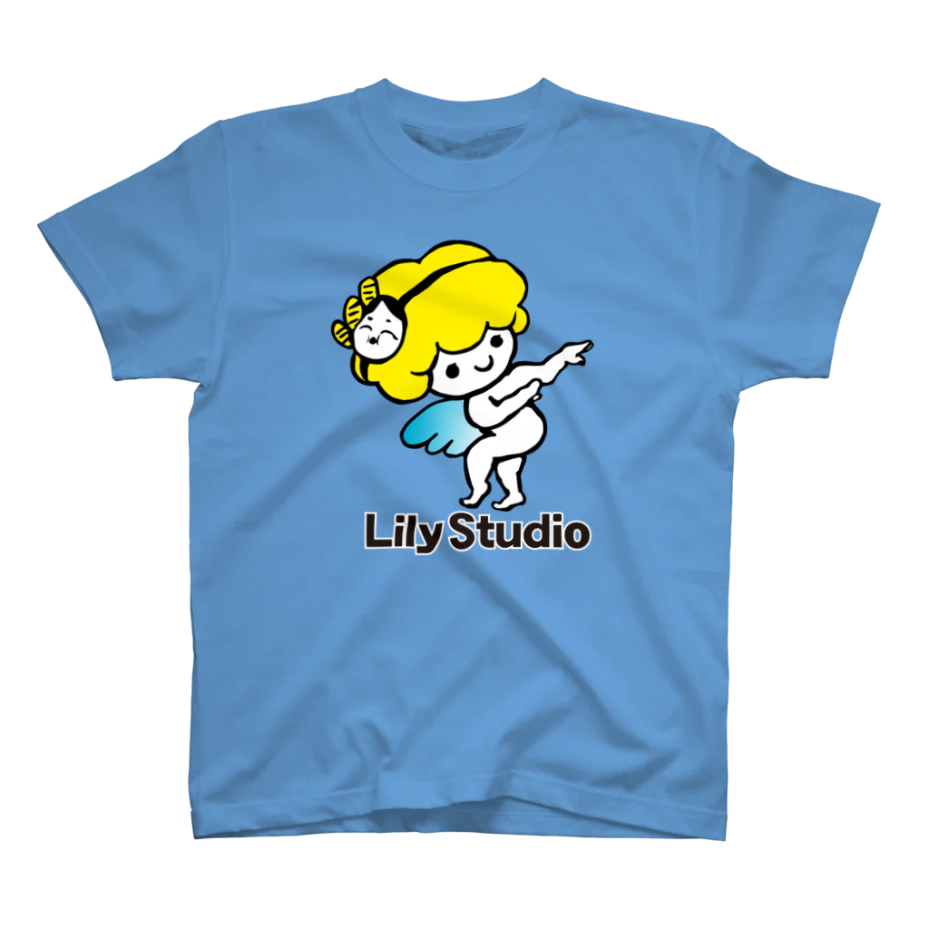 LILY STUDIOの招福の舞チーズ天使 スタンダードTシャツ
