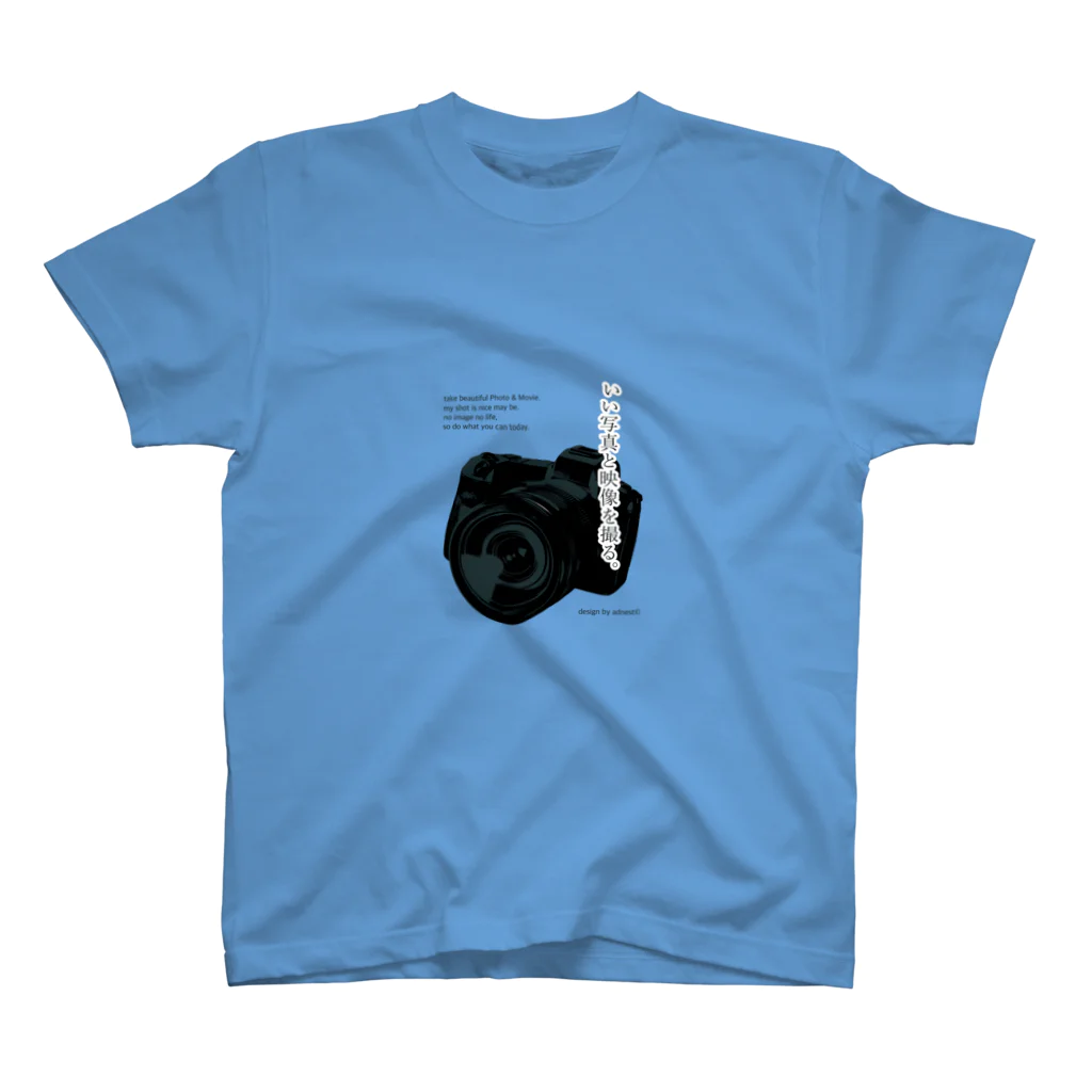 j_ichikawaのカメラマンTシャツ No01 スタンダードTシャツ