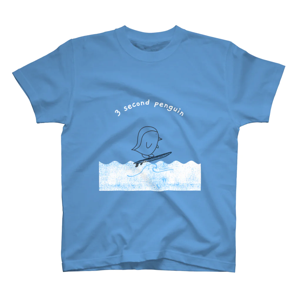 デザインスタジオ「studio_shun5」のサマースタイル3秒ペンギン Regular Fit T-Shirt