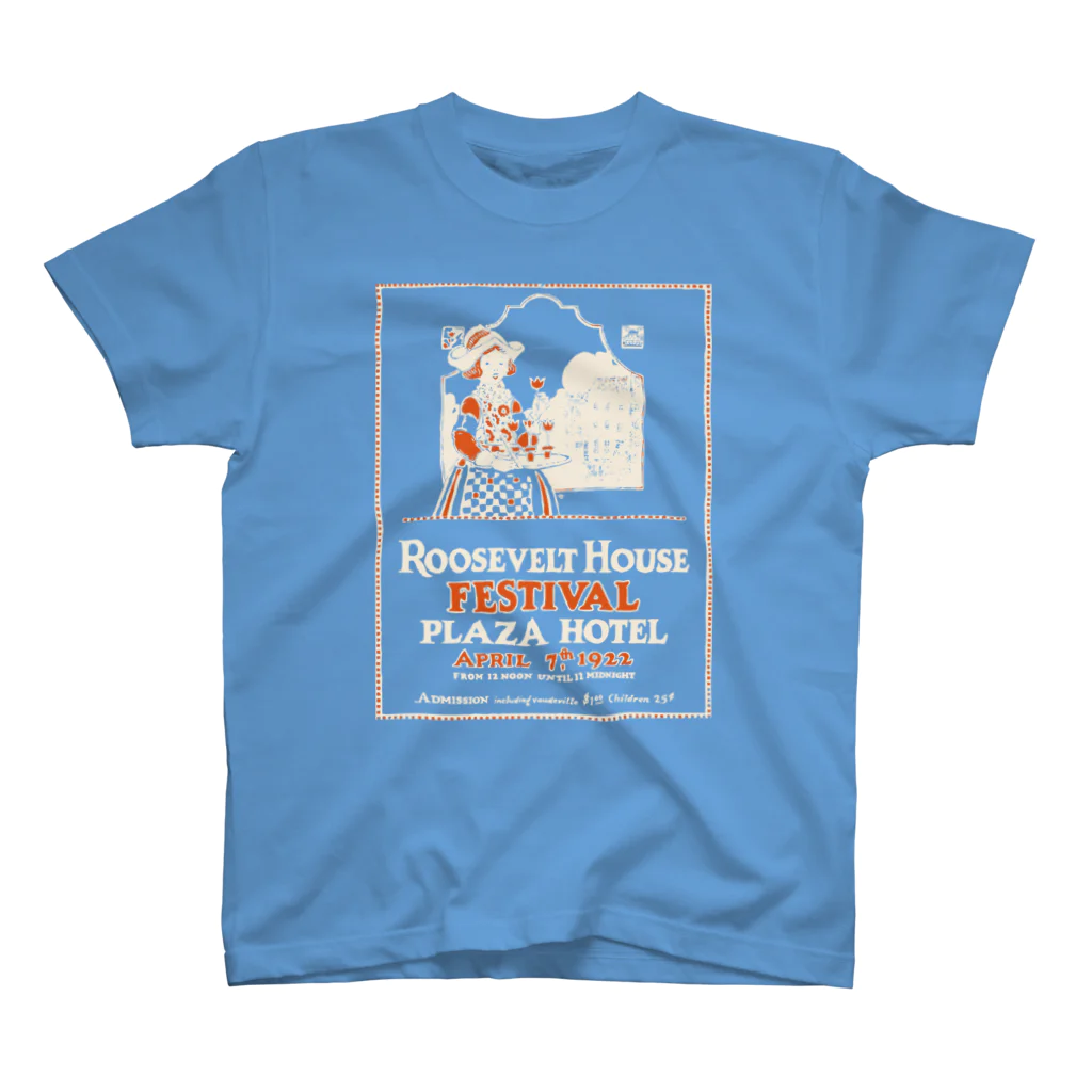 old world worksのROOSEVELT HOUSE FESTIVAL スタンダードTシャツ