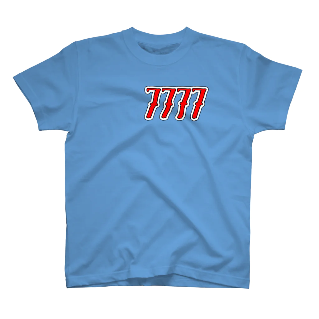 ★･  Number Tee Shop ≪Burngo≫･★ の【７７７７】 全23色 スタンダードTシャツ