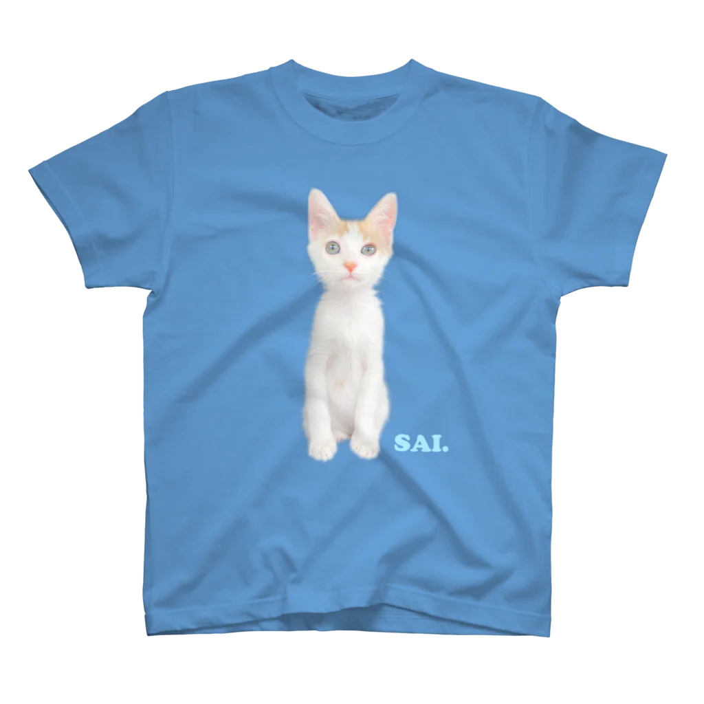 ねこねこにゃーの子猫のSAIちゃん スタンダードTシャツ