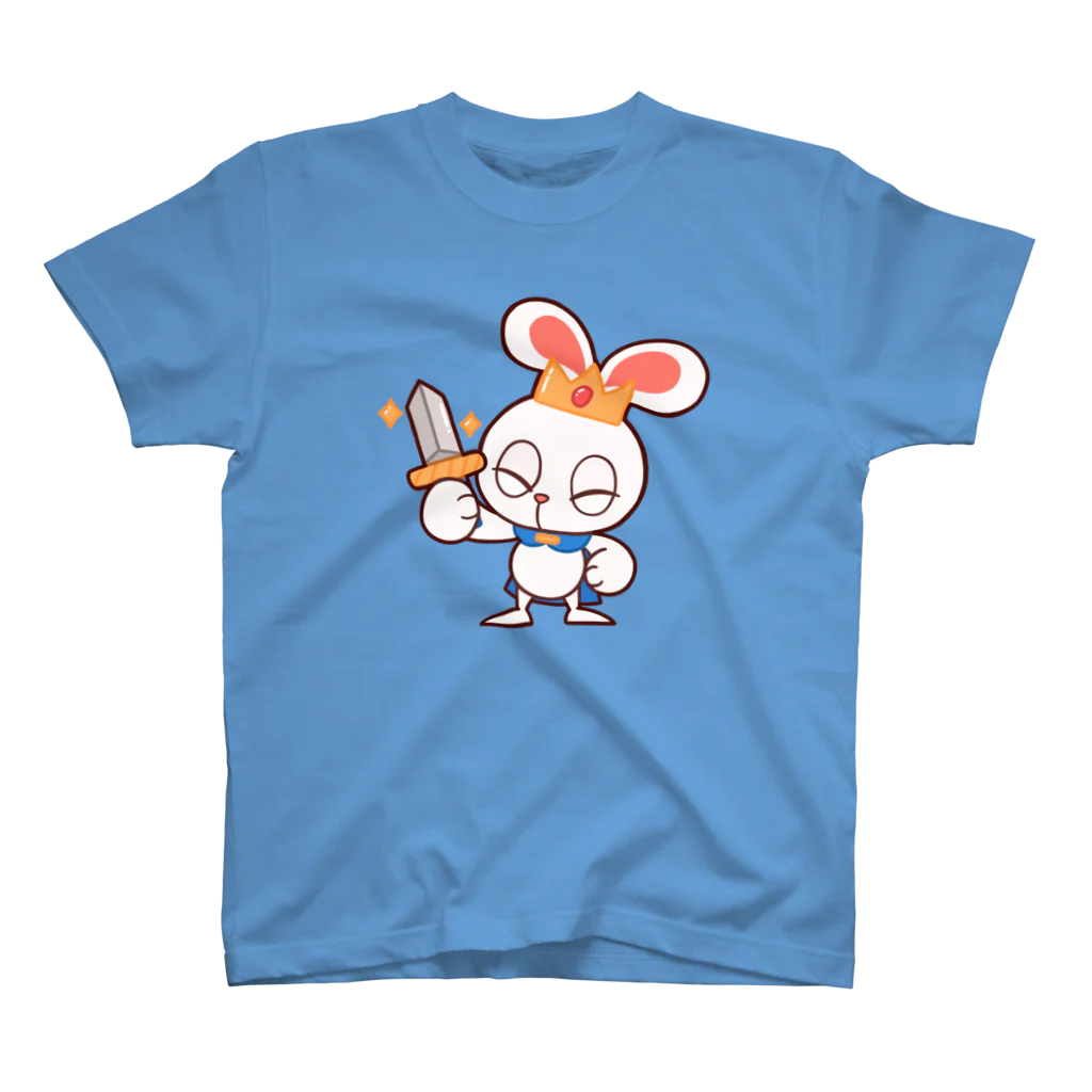 レタ(LETA)のぽっぷらうさぎ(勇敢！) スタンダードTシャツ