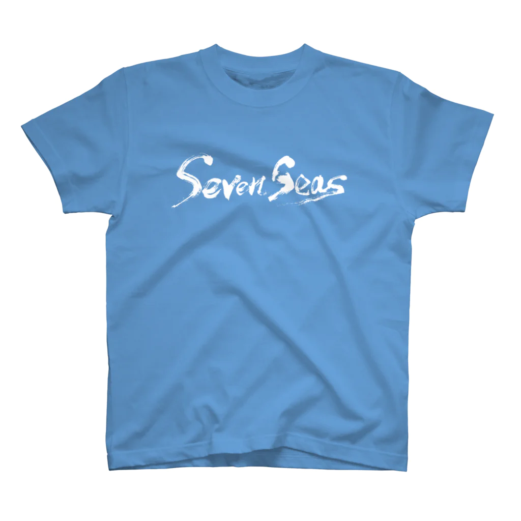 セブンシーズ Online StoreのSeven Seas 文字ロゴ（白文字） スタンダードTシャツ