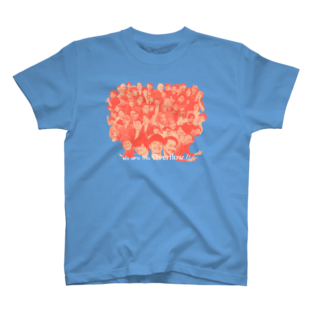 overflow_incのoverflow 6th Anniversary (Orange) スタンダードTシャツ