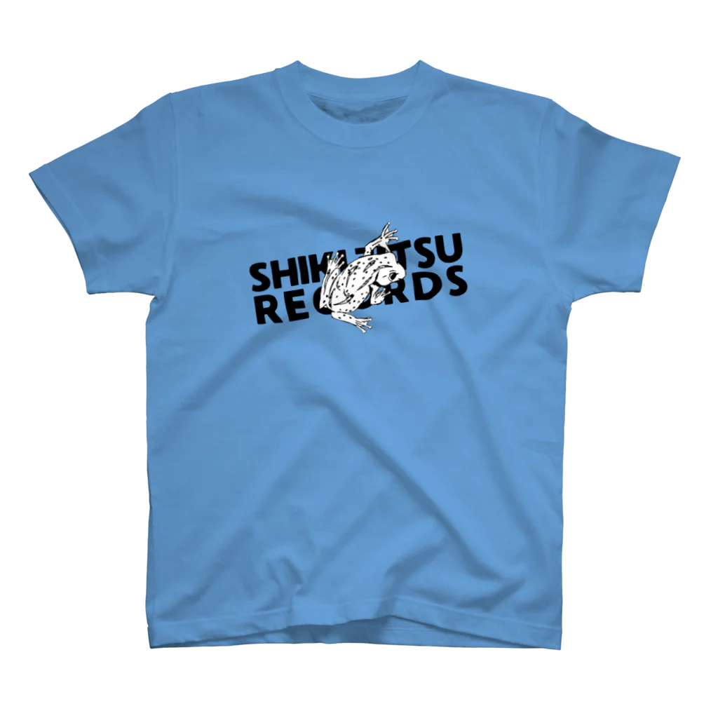 式日レコード - Shukijitsu Recordsの式日レコード／モノクロフロッグ スタンダードTシャツ