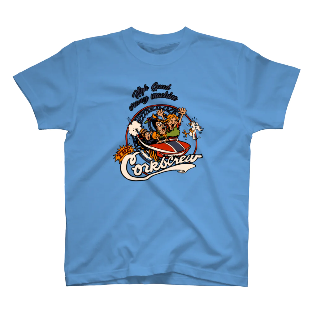 LUCKY SIDE MARKET -ラッキーサイドマーケット-のHigh speed crazy machine スタンダードTシャツ