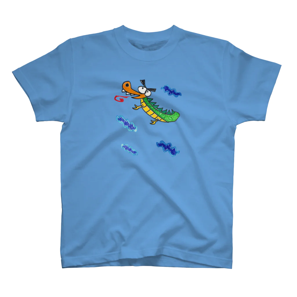 semioticaのdragon #1 (in the sky) スタンダードTシャツ